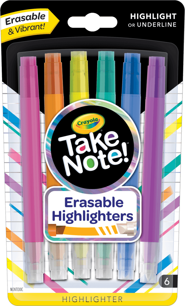 Erasable Highlighters