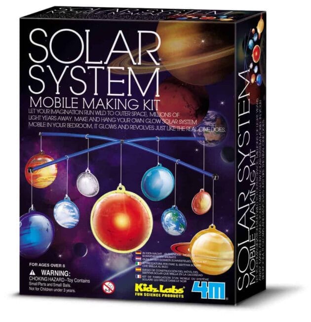 4M - GLOW SOLAR SYSTEM MOBILE MAKING KIT