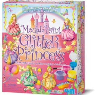 4M - MOULD & PAINT GLITTER PRINCESS