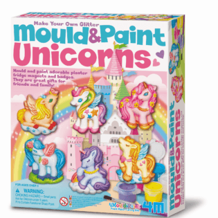 4M-MOULD & PAINT GLITTER UNICORNS