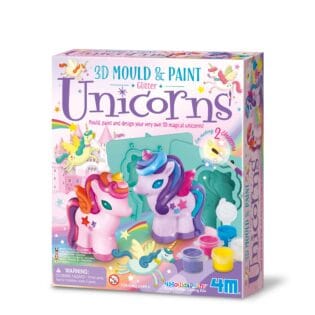 Mould & Paint 3D Unicorn